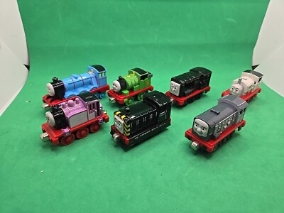 Thomas & Friends Take N Play Along 2002 Learning Curve 7 PC Lot