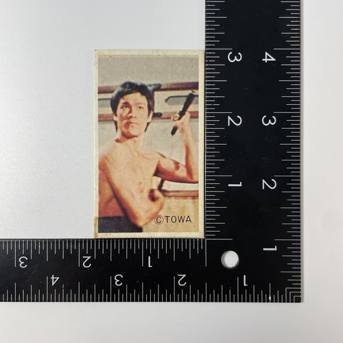 ' Bruce Lee ' 李小龍 Vintage Towa Amada Rare menko No,035 - 第 3/3 張圖片