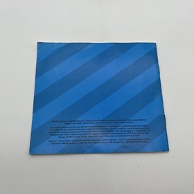 Ecco the Dolphin Sega CD Manual Only NO GAME Instruction Booklet