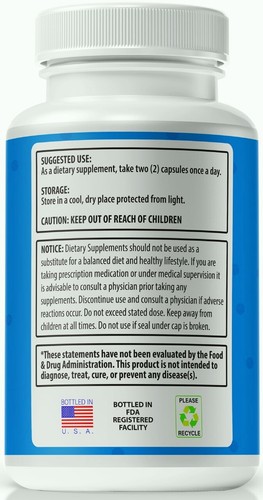(5 Pack) Glyco Fix Blood Support Capsules to Maintain Blood Levels and Flow - Picture 3 of 8