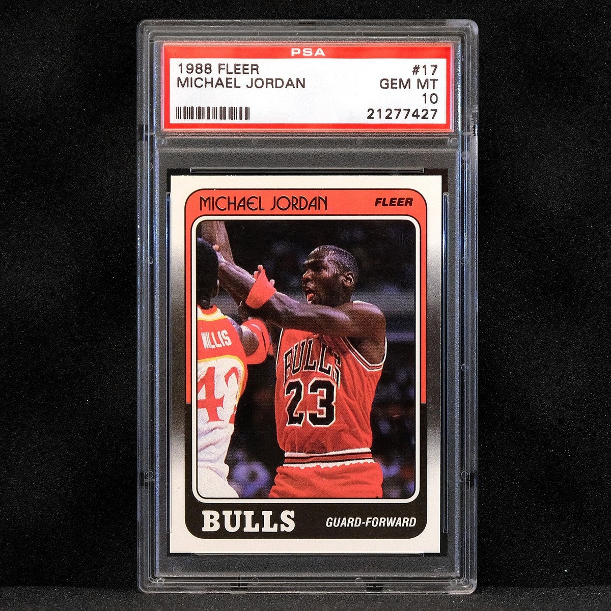 1988-1989 Fleer Basketball 🔥 MICHAEL JORDAN #17 🔥 PSA 10
