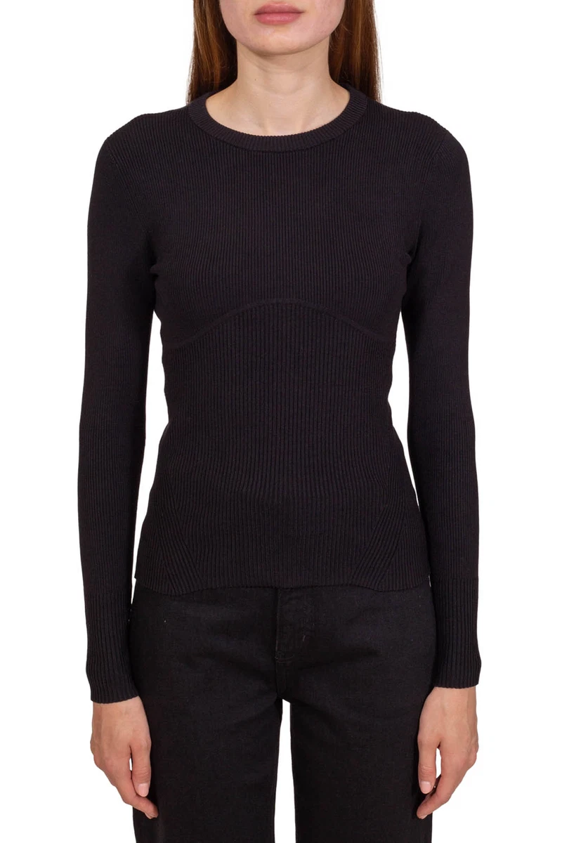 Calvin Klein Jeans Ribbed-Jersey Sweatshirt