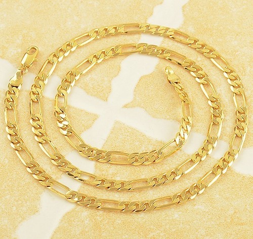 CHAINE DE COU homme ou femme, torsadé plaqué or. EUR 19,99 - FR