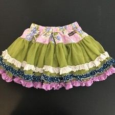 Matilda Jane Good Hart Sea Salt Tulle Skirt Size 4