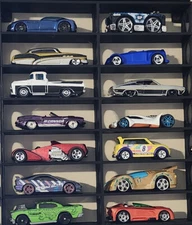 14 Car Wall Mount Hot Wheels 1:64 Modular Matchbox Display Shelf Toy Storage