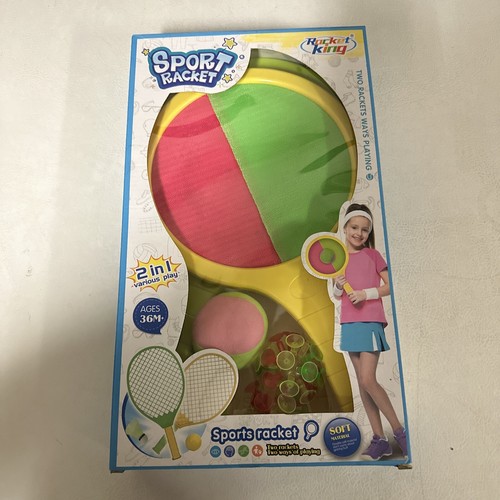 Badminton Ball Tennis Racket Set 2 in 1 Sports Toy Tennis New