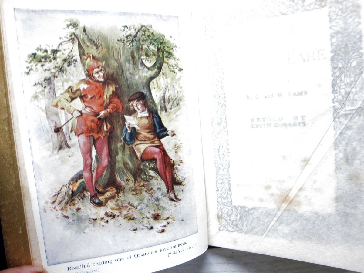 Tales from Shakespeare, C&M Lamb/Robarts, ca 1920, Platt