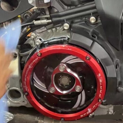 For Ducati Panigale V4 V4S Speciale Clutch Cover Engine Spring Retainer Guard π₯ - Picture 6 of 20