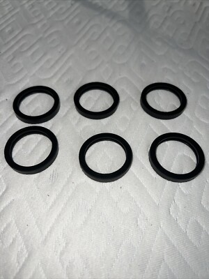 #ad #ad 6 New Rubber Gaskets Gas Can Spout Gott Rubbermaid Blitz Wedco Scepter Eagle $8.98
