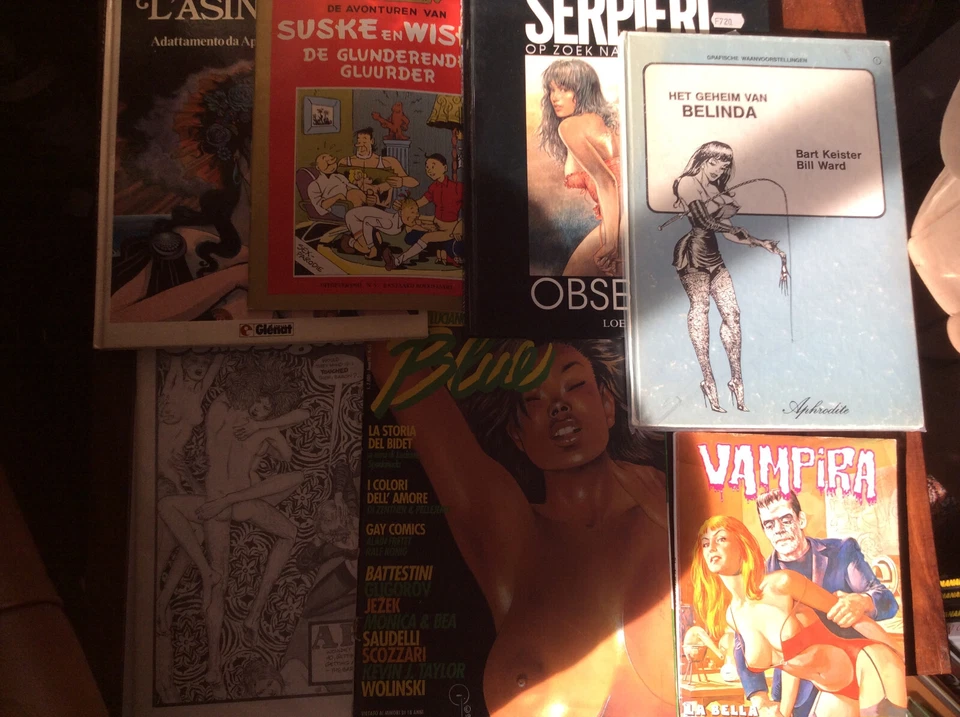Italien Holland [7 Erotik  Comic] Nur für Erwachsene Vampira Belinda Serpieri - Bild 1 von 1