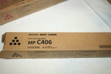 GENUINE OEM Ricoh Savin Lanier Print Cartridge Black MP C406