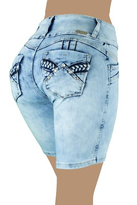 Jeans Shorts Colombianos Levanta Cola Gio's Jeans Colombianos