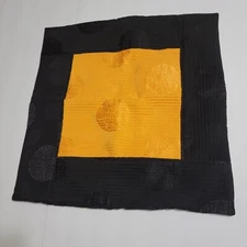 Shanghai Tang Chinese Longevity Print 100% Silk Cushion Cover 17.5” Square