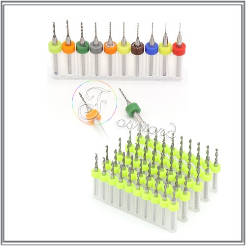 30 Stück Wolframkarbid-Microbohrer Set – 0,3–1,2 Mm, Für PCB, CNC & Gravur