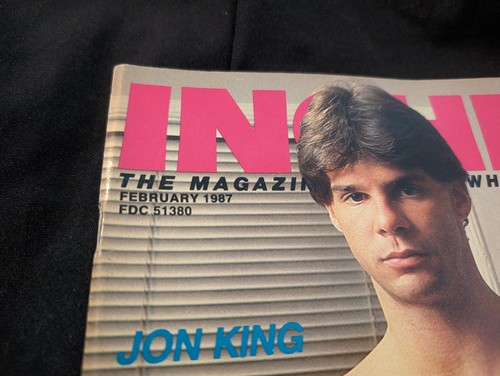 INCHES Magazine February 1987 JON KING Gay Interest Playgirl like Rare - Picture 4 of 24