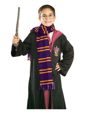 Harry Potter Scarf Accessory Official Fancy Dress Kids Book Day Scarf