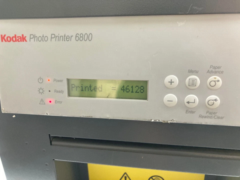 Kodak Digital Photo Thermal Printer 6800 With Power Cord 46128 Prints No Cover - Image 2 of 4