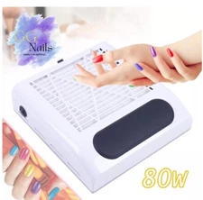 Nail 💅🏼Dust Suction Fan Manicure Machine Collector Vacuum Cleaner Tool Nice