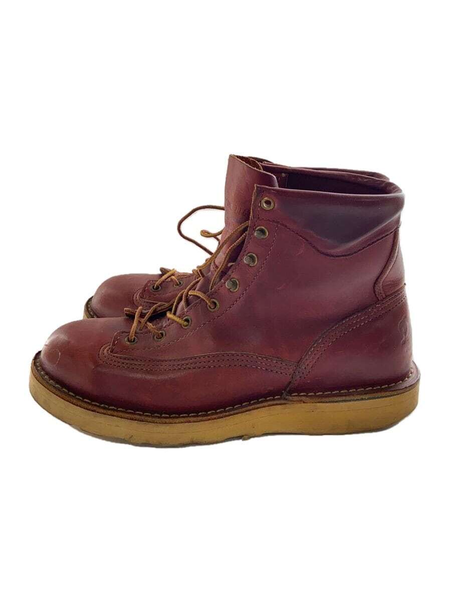 Danner Foreman Lace Up Boots for Men in Brown Leather with Vibram Sole Size US8