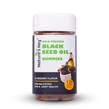 Nature's Key Black Seed Oil GummiesSupport Immunity Joints Digestion Hair & S...