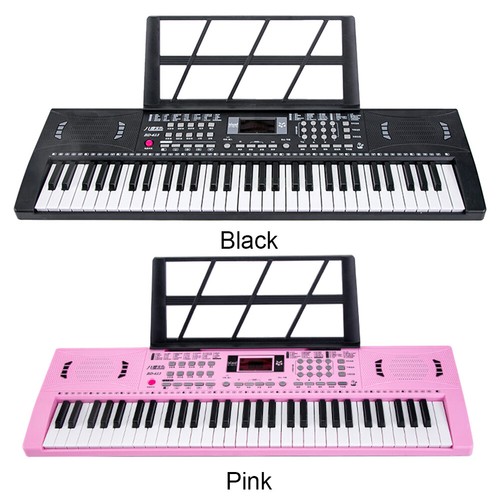 61 Keys Portable Music Keyboard with Keyboard Stand for Kid Beginner Teaching - Zdjęcie 2 z 14