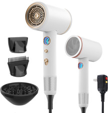 Fast-Drying Ionic Hair Dryer,1875 Watt High-Speed Ionic Blow Dryer with Diffuser