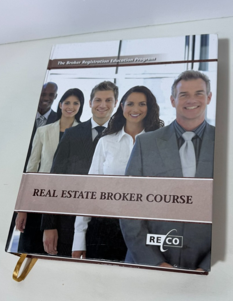Real Estate Broker Course Real Estate Council 2014 Reco Hardcover
