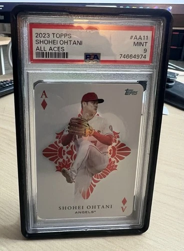 2023 TOPPS ALL ACES #AA11 SHOHEI OHTANI PSA 9