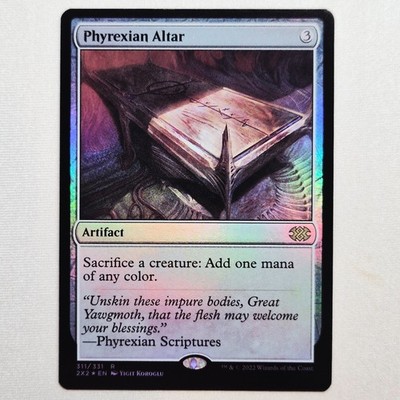 altar cards mtg MTG: Double Masters 2022 (2X2) - Phyrexian Altar #311 - Foil