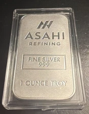 1 oz Asahi Silver Bar (New)