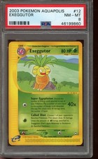 PSA 8 NM-MT Pokemon Exeggutor Aquapolis Non Holo 12/147 on eBay
