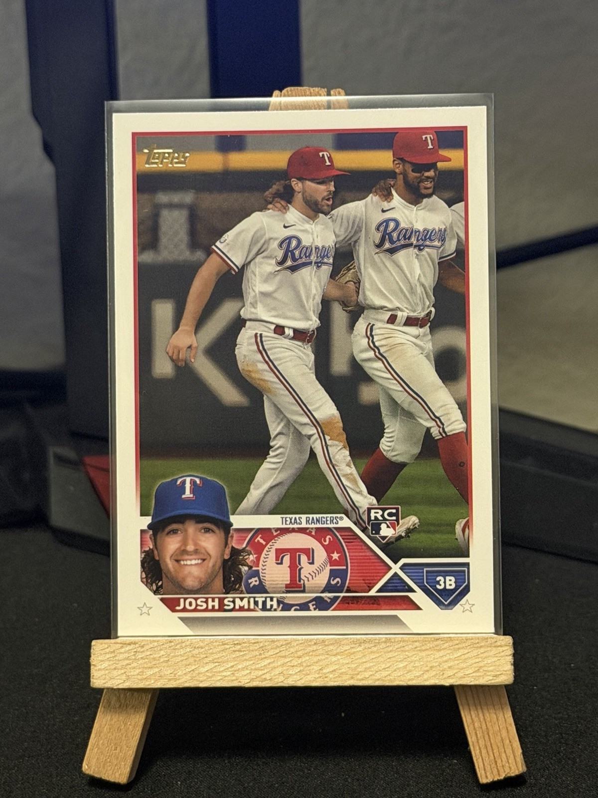 2023 Topps Gold Mirror Image Variations #37 Josh Smith RC