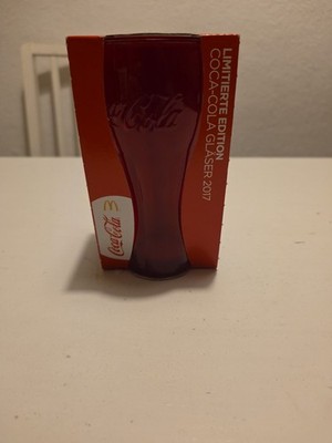 Mc Donalds Coca Cola Glas 2017 Limited Edition Rot NEU McDonald s