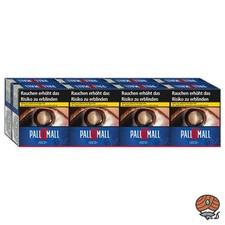 Pall Mall Red / Rot Zigaretten Super Box 1 Stange 8x31 Stück