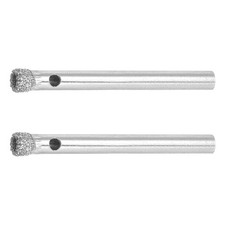 2pcs 5mm Diamond Drill Bits Serrated Hollow Core Tiles Hole Saw