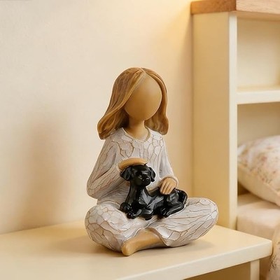 Hand-Painted Resin Willow Friendship Sculpture