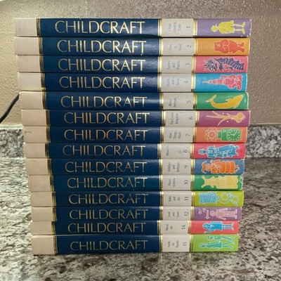 Childcraft The How & Why Library Books 1-12,14,15 Vintage Dictionary 1980's Hard