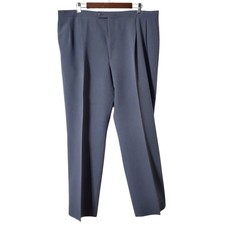 Sansabelt Jaymar Polyester Leisure Pants Mens 38x31 Gray 60s 70s Club Disco