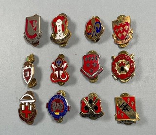 Army DI DUI Unit Crest Lot of 12 # 1