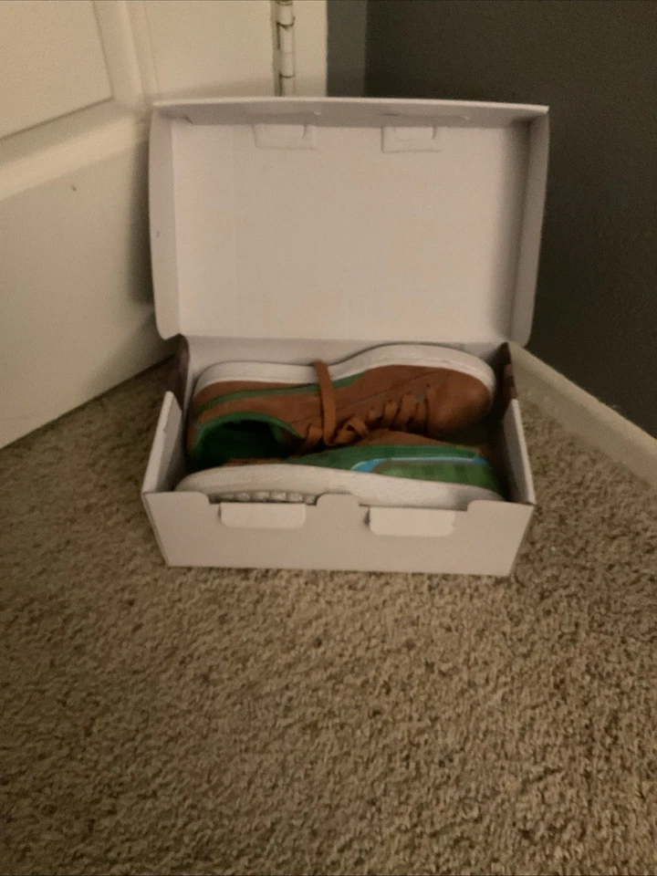 Zapatillas Puma x Minecraft Gamuza 'Bloque de Hierba' Talla 5.5 EE. UU. Foto 4 de 4