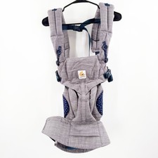 ERGOBABY 360 All-Position Baby Carrier Jacks Blue Gray Stars Multi Use Travel