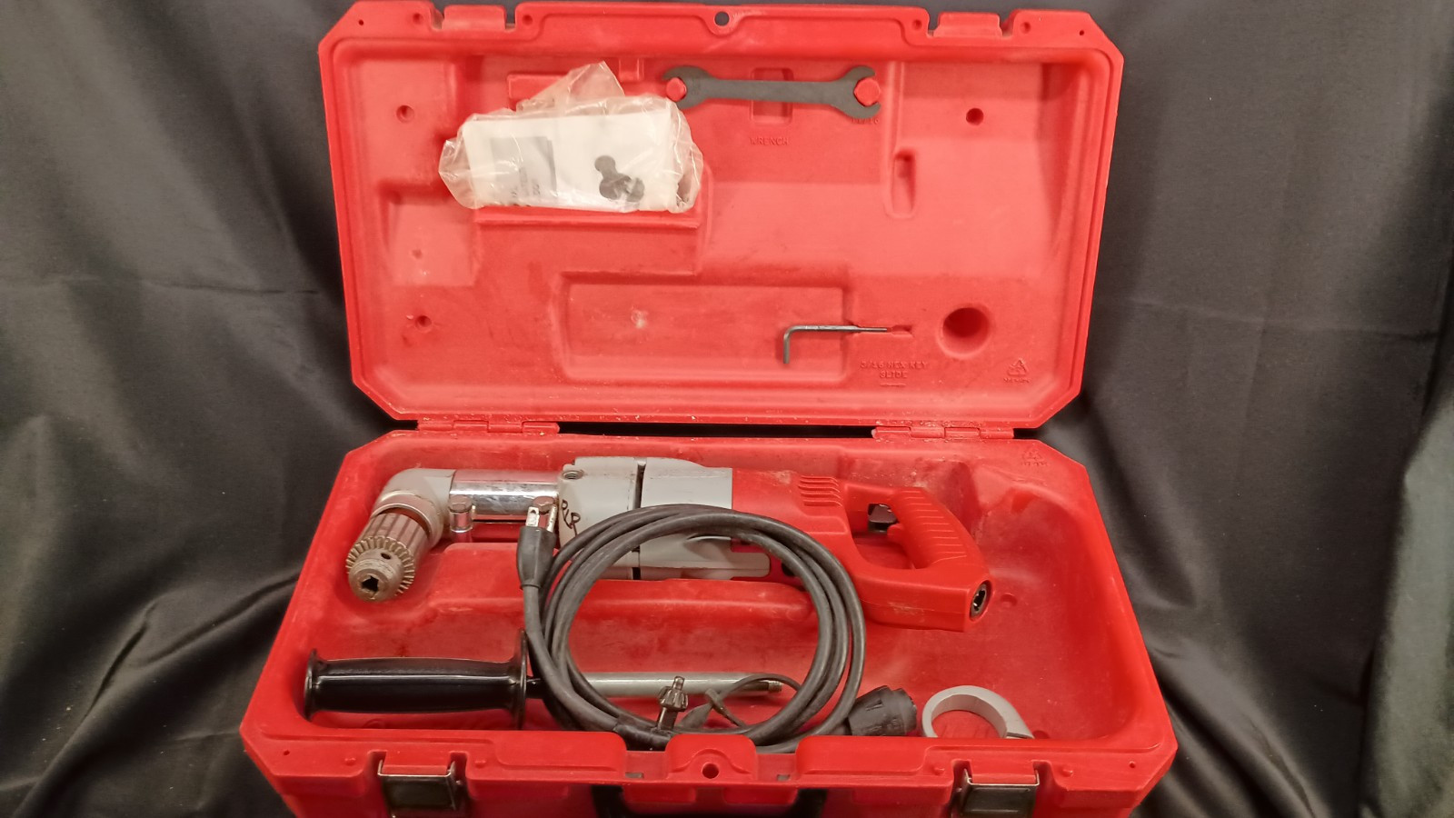 Milwaukee 7 Amp Corded 1/2 in. Corded Right-Angle Drill Kit with Hard Case