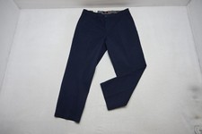 Dockers Khaki Workday Pants Flat Classic Fit Stretch Blue Mens 36 x 29 NWT