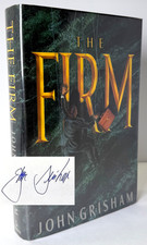 Product Image: The Firm SIGNED by John Grisham 1991 HCDJ 1st edition 1st printing in Mylar
