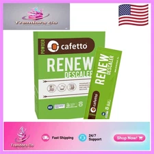 NSF Certified Eco-Friendly Descaler - Renew 6 x 25g Sachets for Kettles & More