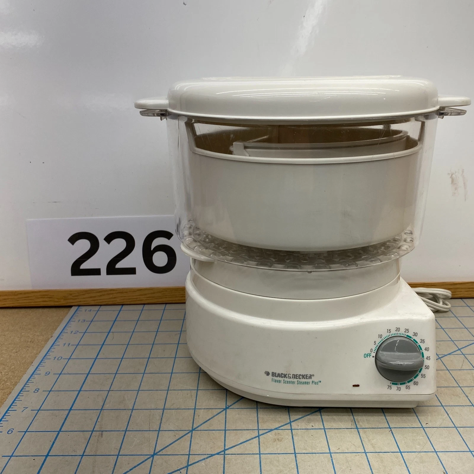 Black & Decker Flavor Scenter Steamer Plus HS900 Steam Cooker rice