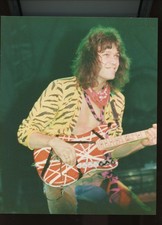 EDDIE VAN HALEN GLOSSY 8X10 PHOTO