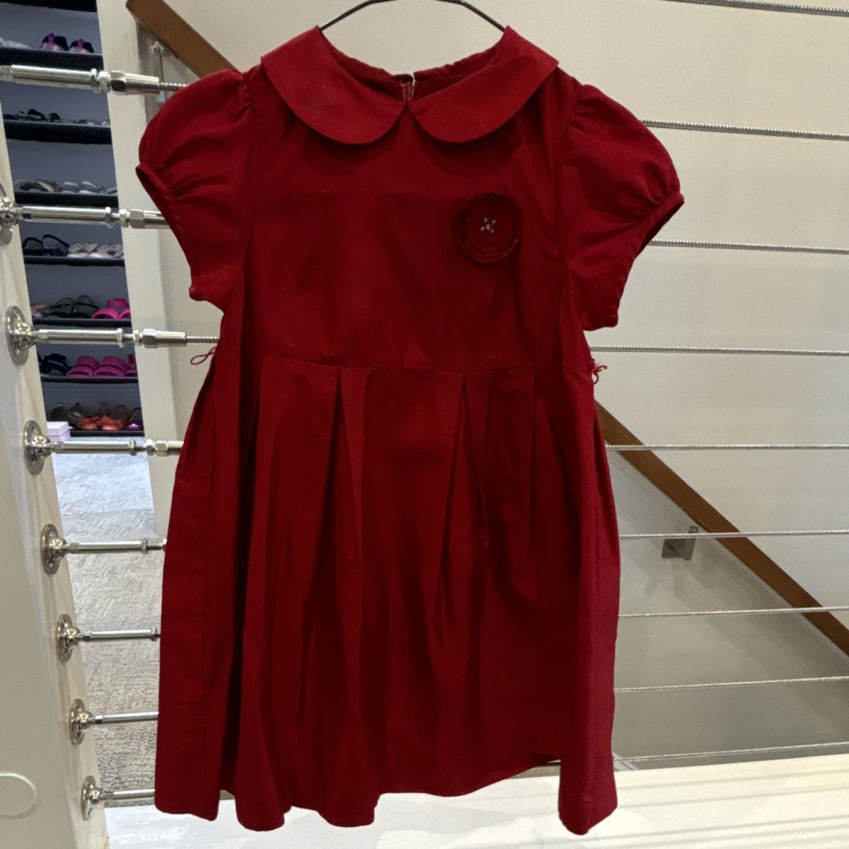 fitted lace wedding dress Jacadi | red stork cord dress