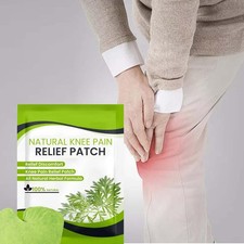 Knee Pain Relief Patches, Herbal Warming Plaster, 12 patches, Long-Lasting