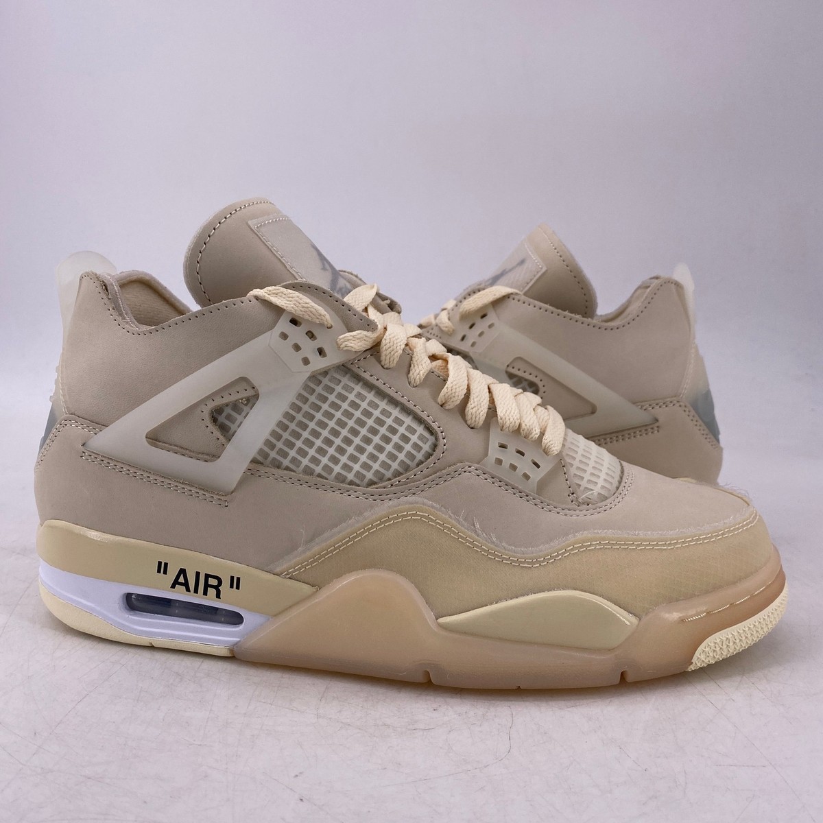 Size 11.5 - Jordan 4 SP x Off-White Mid Sail W for sale